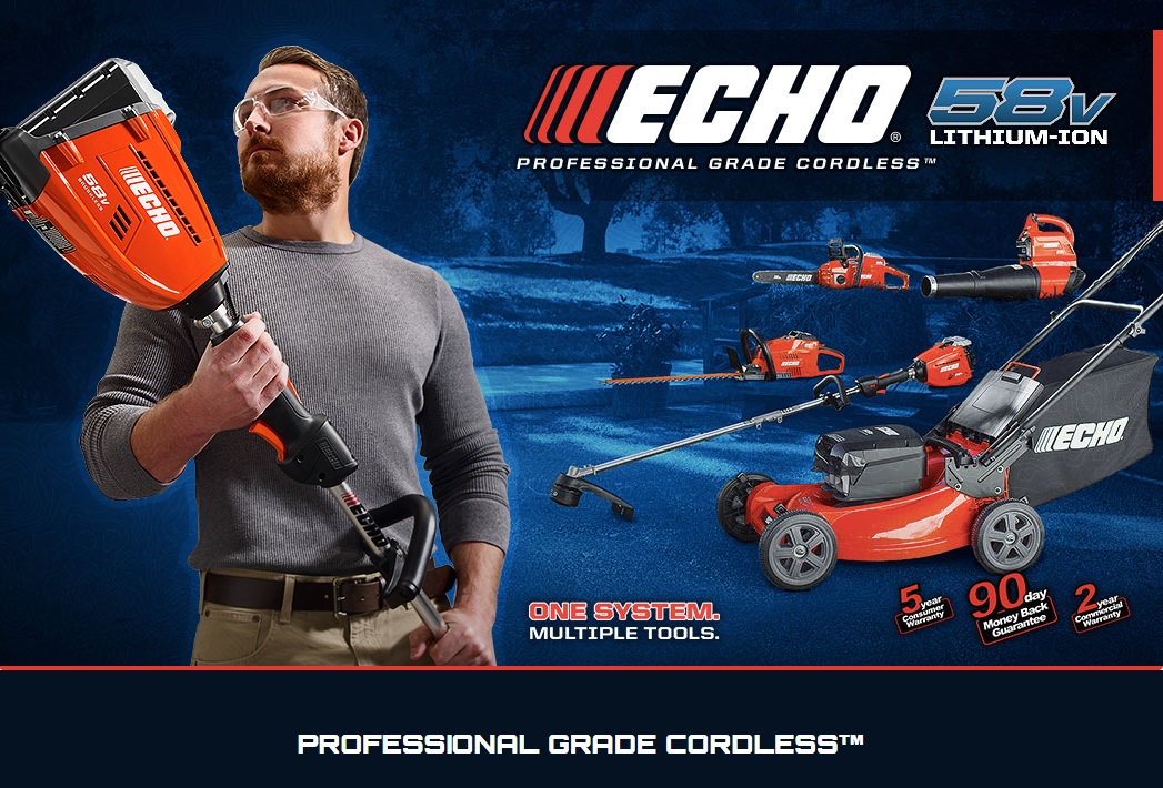 echo cordless weed eater