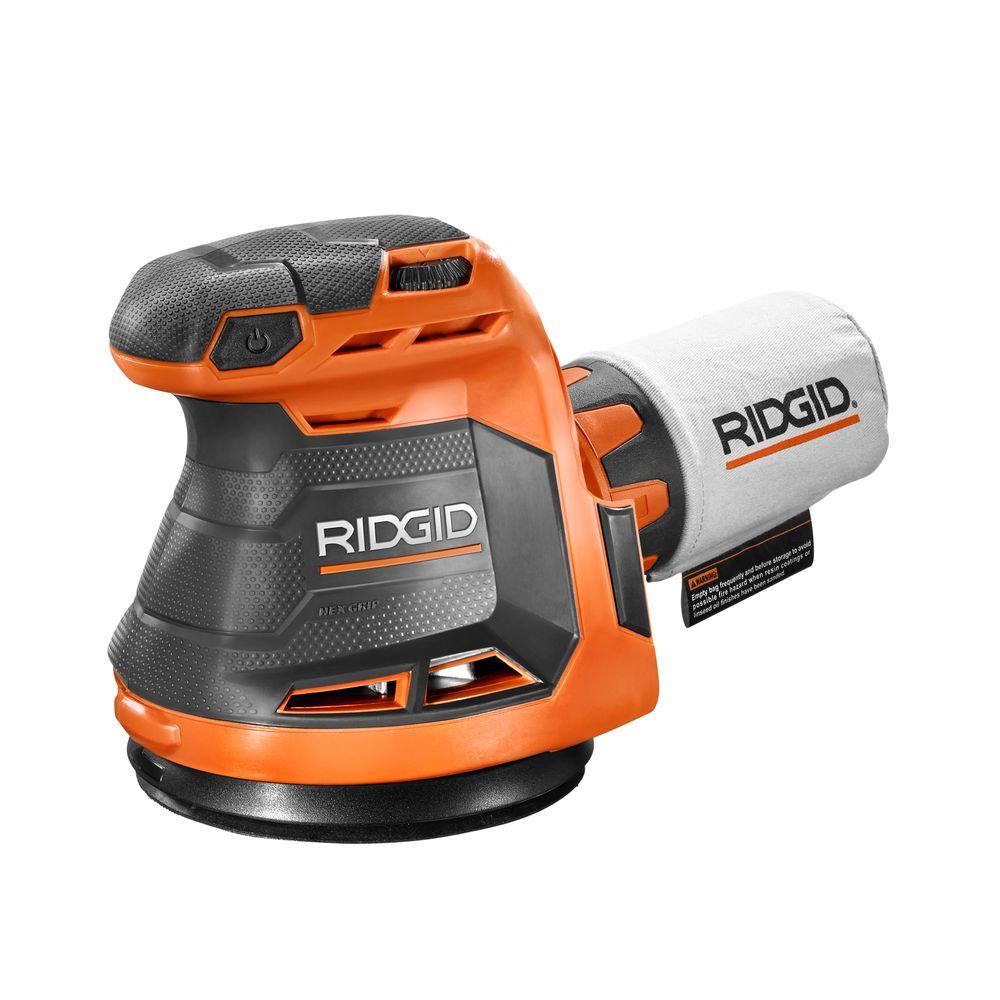 New Ridgid 18V X5 Cordless tools Sander / Fan / Work light Tool Craze