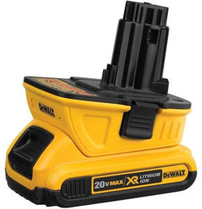 dewalt adapter battery dca1820 20v 18v max craze tool