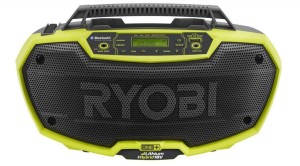 Ryobi P746 bluetooth stereo radio tool craze