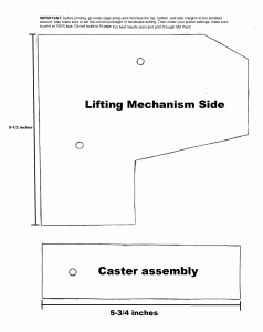 Mobile tool base templates