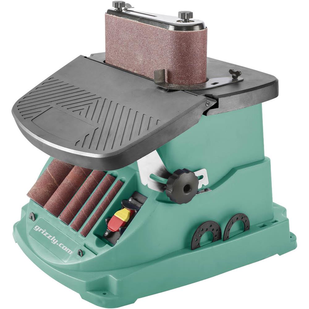 New Grizzly Oscillating Edge Belt And Spindle Sander 