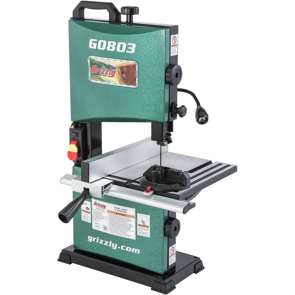 New Grizzly G0803 9 inch Bandsaw - Tool Craze