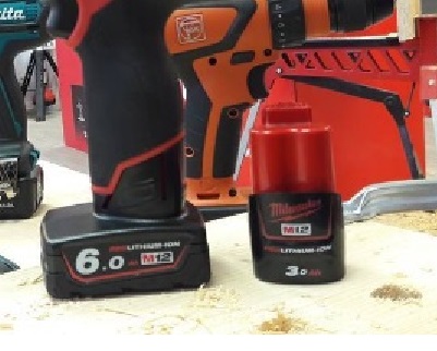 milwaukee m12 battery 6ah