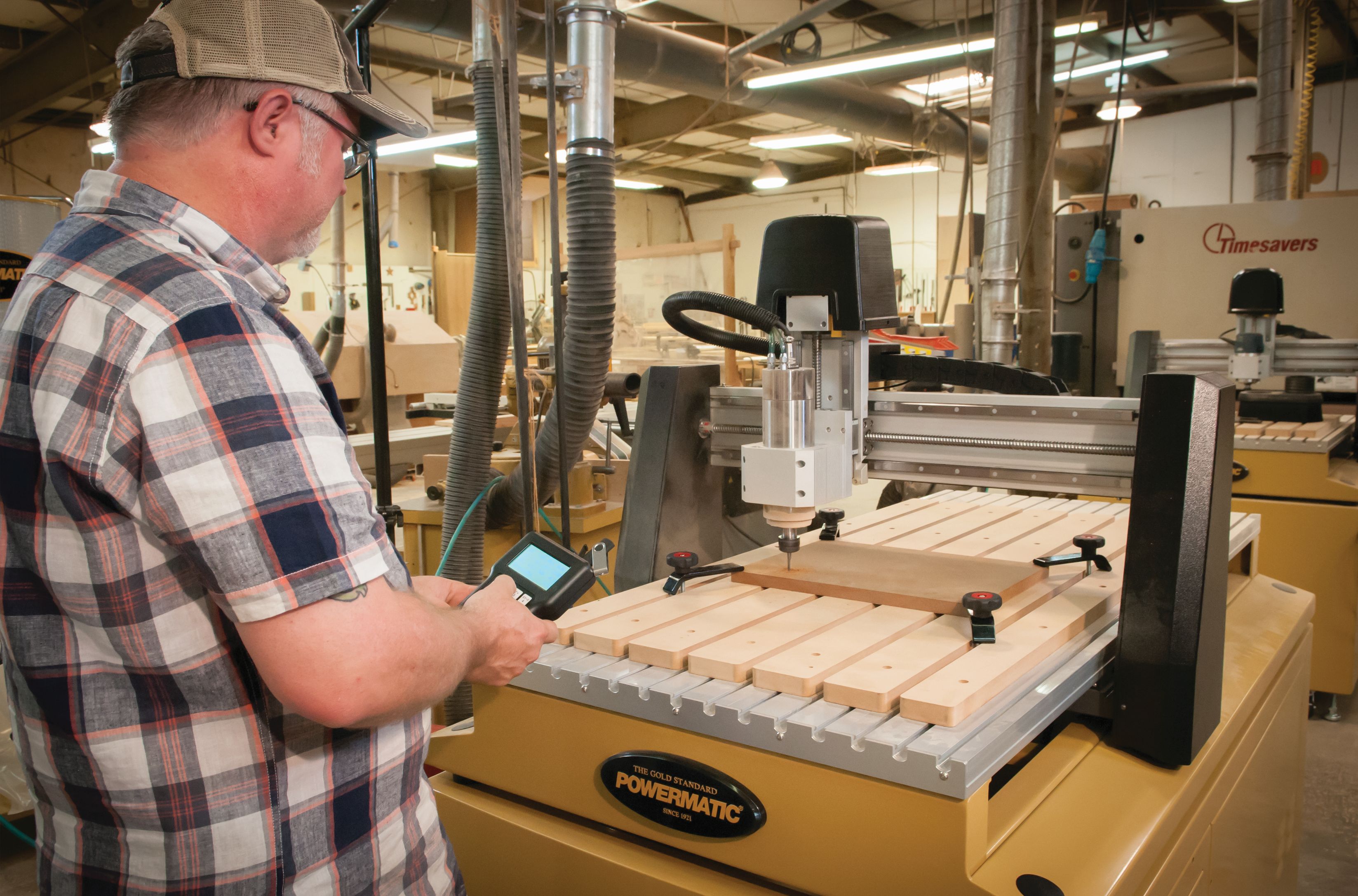 2 new mid size cnc woodworking routers from powermatic