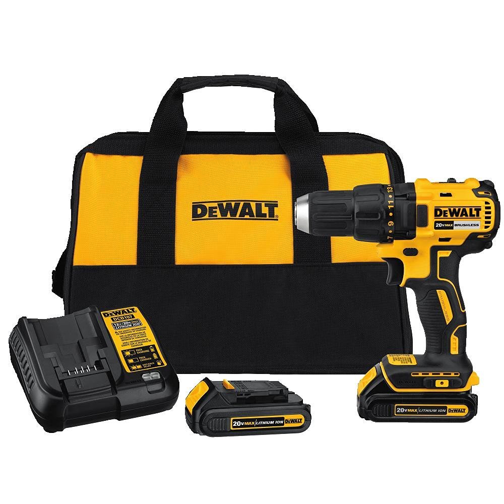 New Budget Dewalt 20V Brushless Drill DCD777 and Impact Driver DCF787