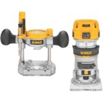 Deal – DEWALT Variable Speed Compact Router Combo Kit with LED’s $150