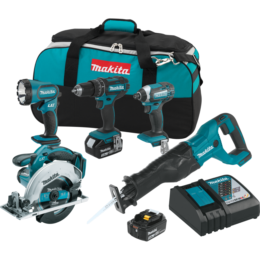 Deal - Makita 18V 5 Tool Combo kit $299 Today Only 11/14 - Tool Craze