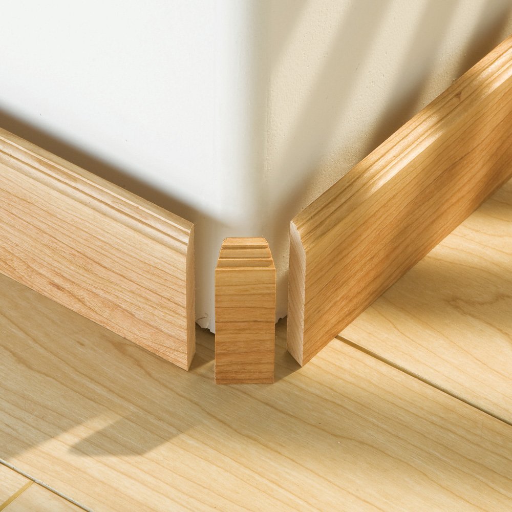 Bench Dog Bullnose Trim Gauge Make, How To Install Base Molding On Rounded Corners