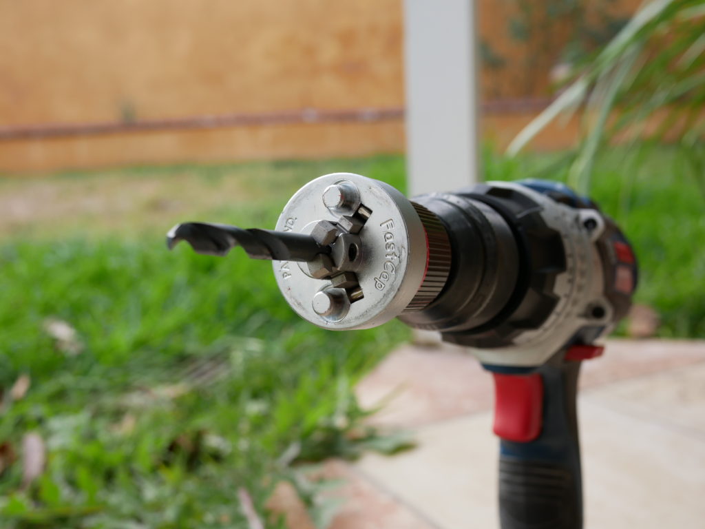 FastCap Quick Mandrel Review Quick install & release hole saw Mandrel