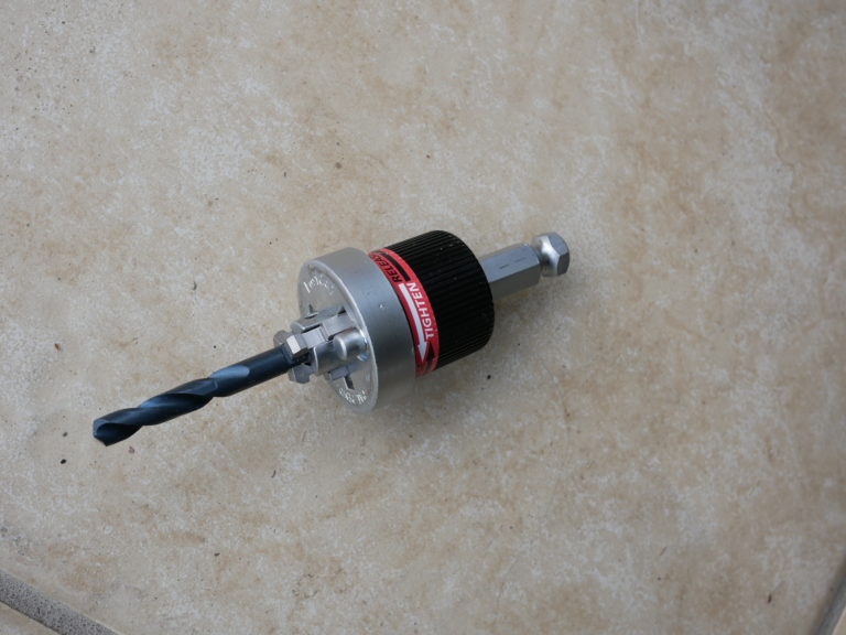 FastCap Quick Mandrel Review Quick install & release hole saw Mandrel