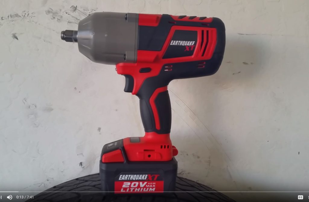 earthquake xt 20v .5 inch impact wrench Tool Craze
