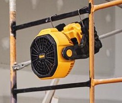 dewalt battery operated fan