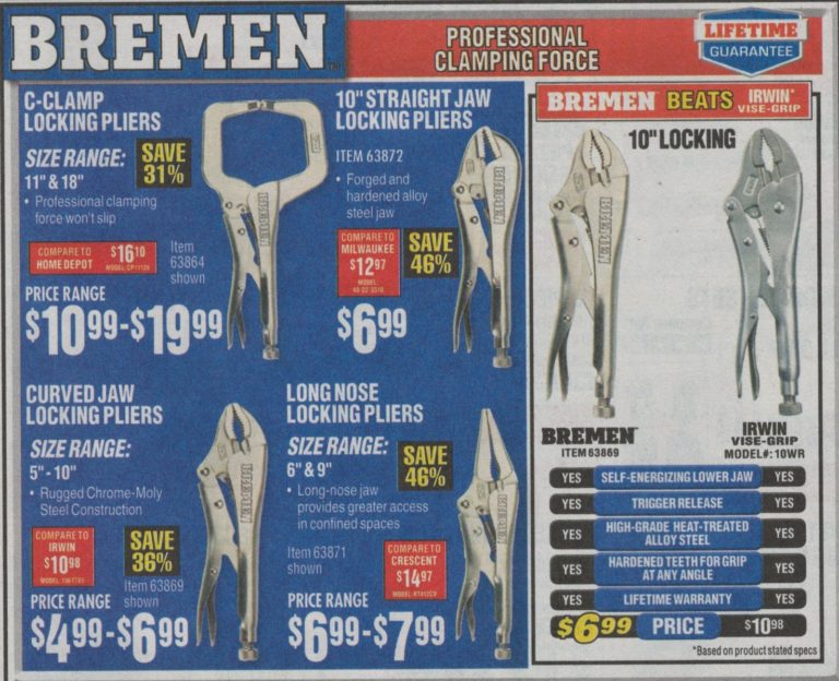 New Harbor Freight Hand Tool Brands Doyle / Bremen / Quinn Tool Craze