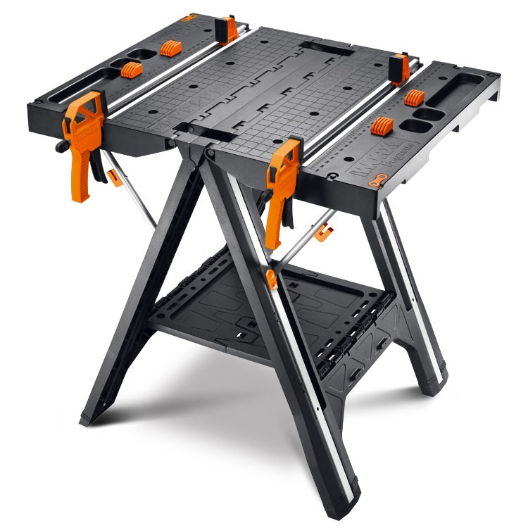 Deal- WORX Pegasus Folding Work Table &amp; Sawhorse $79.99 