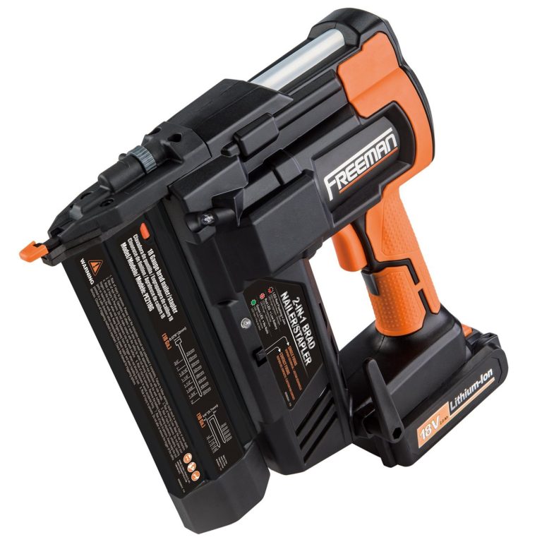 Freeman PE2118G 18V 2in1 18 Gauge Cordless Nailer & Stapler Tool Craze