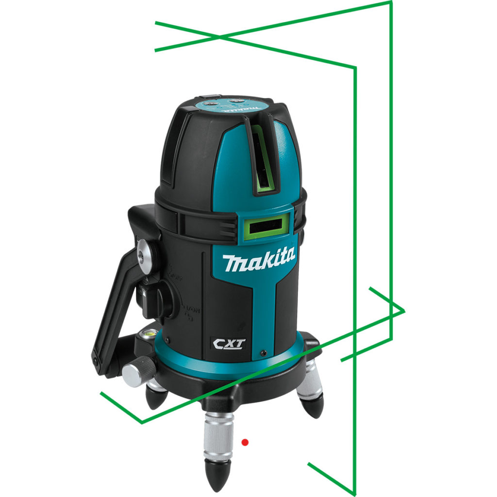 Makita SK209GDZ 12V CXT SelfLeveling MultiDirectional Green Beam Line