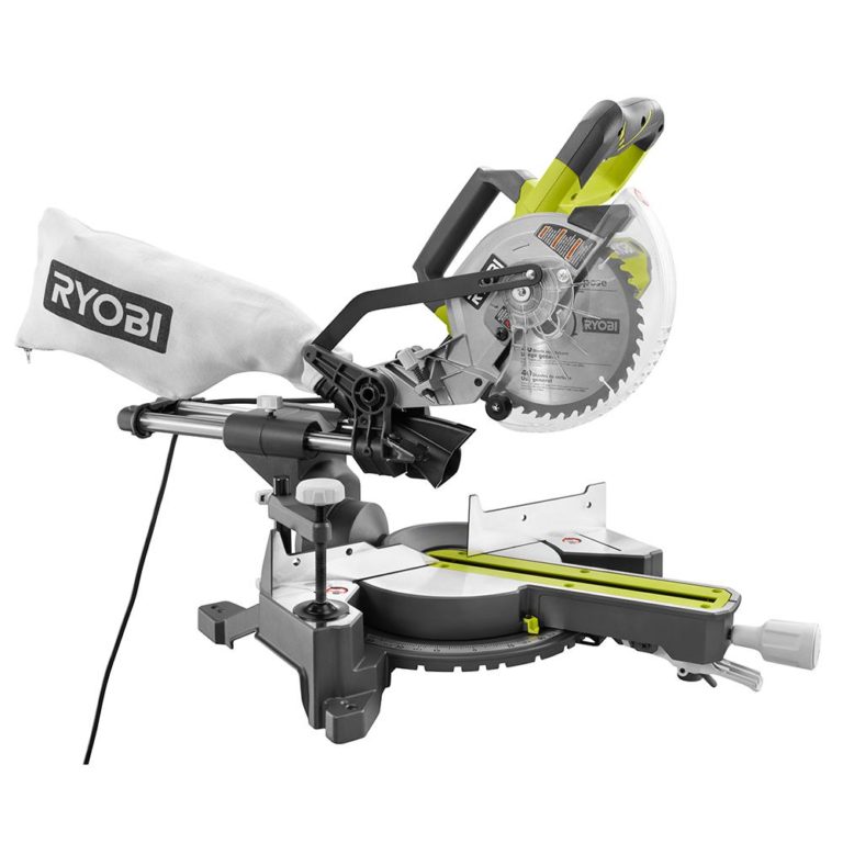 Ryobi 71/4" Sliding Miter Saw TSS701 10 Amp Corded Model Tool Craze