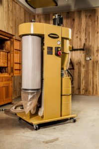 cyclonic collector powermatic
