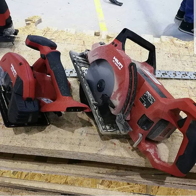 Hilti SC 60w A36 Cordless 36V Rear Handle Circular Saw Tool Craze