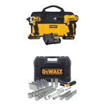 Deal – Dewalt DCK240C2 20v Drill/Impact Kit + 84pc Mechanics Tool Set $159