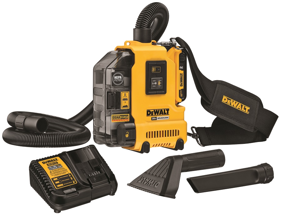 dewalt cordless dust extractor