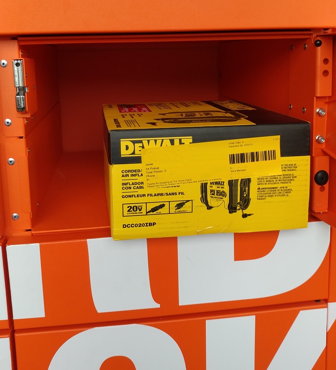 Home Depot Order Pick Up Lockers Are Easier And Faster Than