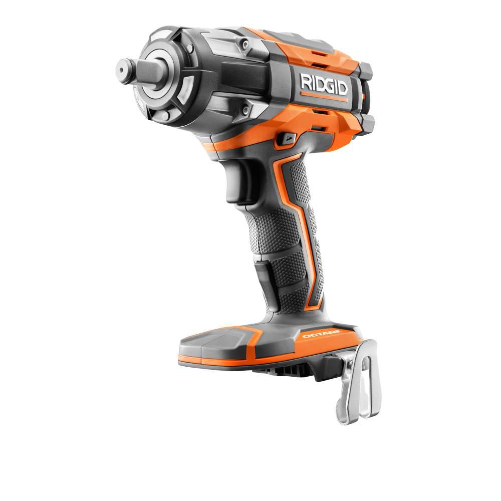 Ridgid R86011 1 2 18v Octane Brushless Impact Wrench Tool Craze