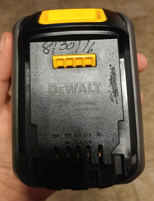Dewalt warranty repair service replacement battery