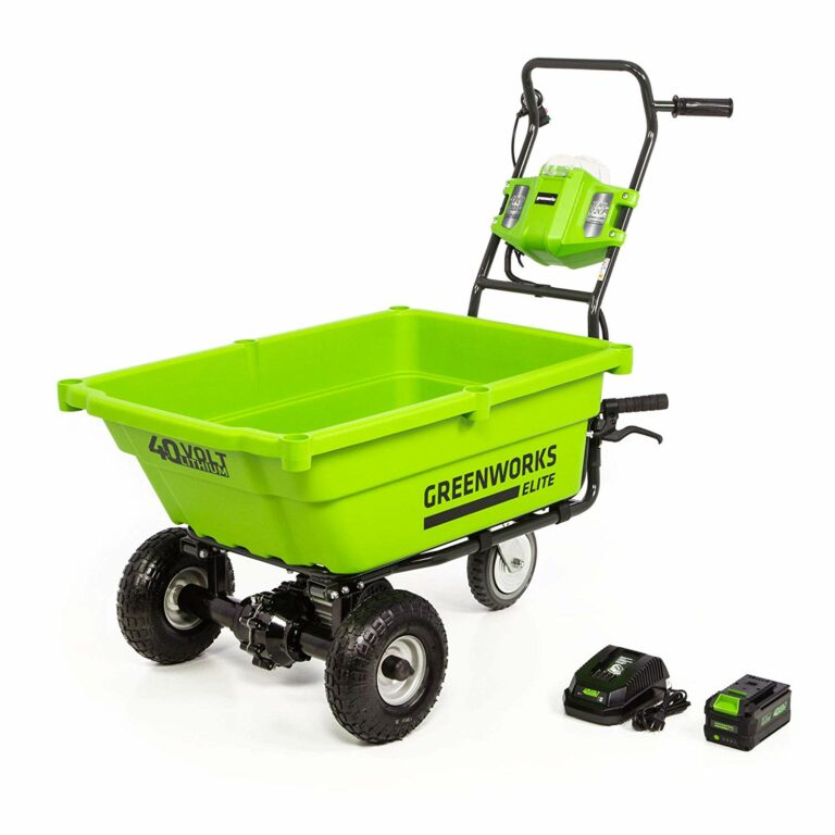 Greenworks GMAX 40V Self Propelled Wheelbarrow Tool Craze