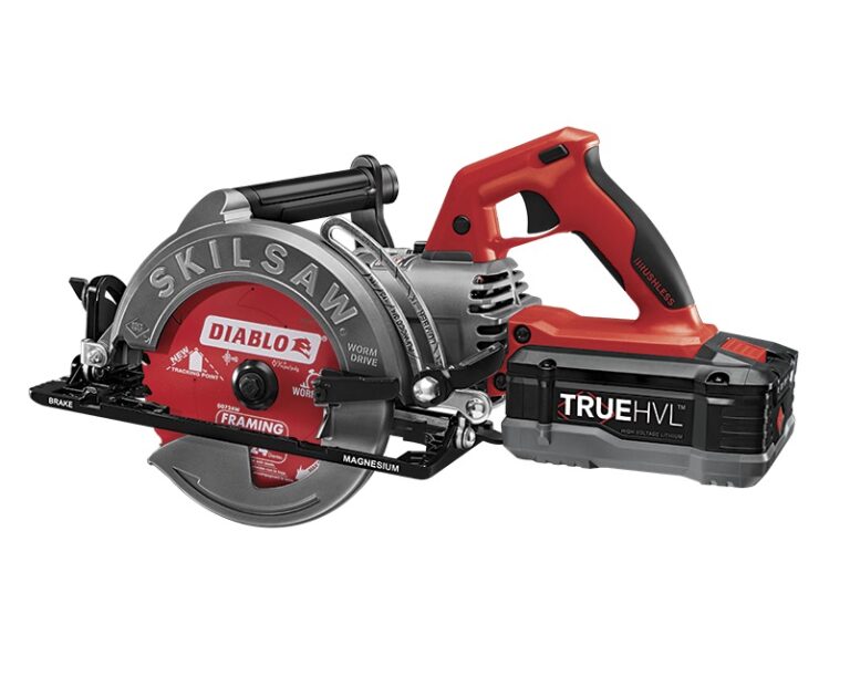 Skilsaw 48V TrueHVL Worm Drive Circular Saw SPTH77M12 World's First