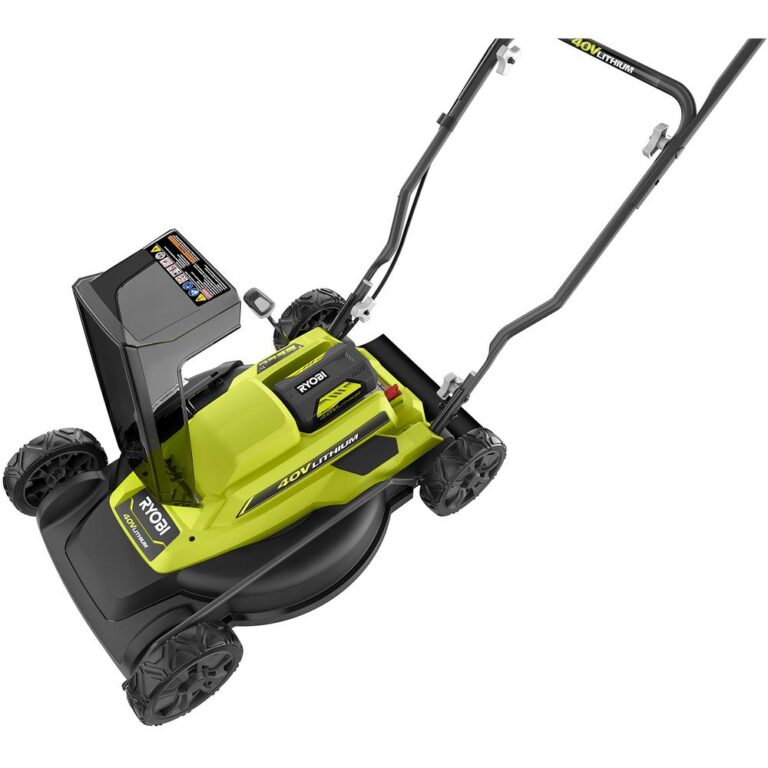Ryobi RY401100 2 in 1 40V Mulch / Side Discharge 18" Push Mower Tool