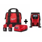 Deal – Milwaukee M12 Compact Inflator Kit w/2 Batt & Charger Only $99