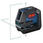 Bosch Green Beam Self Leveling GLL100-40G Cross Line & GCL100-40G Combination with Plumb Points Lasers
