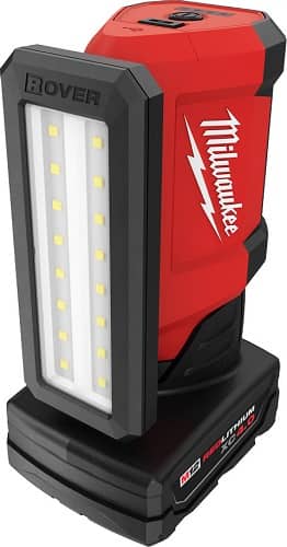 Milwaukee M12 ROVER Service and Repair Flood Light with USB Charging for sale online 2367-20 Red 