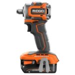 2 New Ridgid 18V Sub Compact Brushless Tools – 1/2″ Hammer Drill & 1/2″ Impact Wrench And New Compact 2.0 Battery