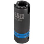 Klein Tools 3 in 1 Slotted Impact Socket 12-Point 3/4″ & 9/16″ 66031