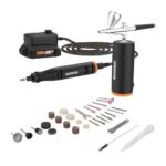 Worx 20V MakerX Rotary Tool & Airbrush Combo Kit WX992L – Also Have Cut Off Tool, Heat Gun, & Soldering Iron