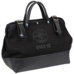 Klein Tools 12” Tool Bag Now In Black Canvas 510212BLK