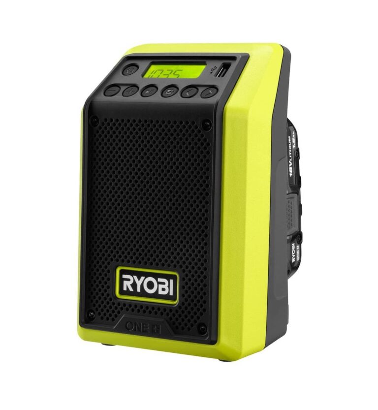 Ryobi 18V One+ Compact Bluetooth Radio PCL600 Tool Craze