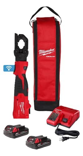 Milwaukee M18 Force Logic 6T Latched Linear Utility Crimper 2979-22 kit