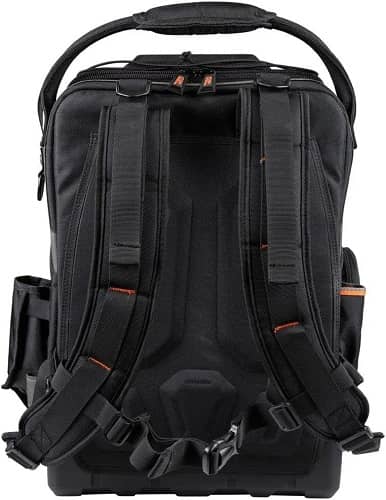 Klein Tools Tradesman Pro Ironworker And Welder Backpack 55665 rear padding