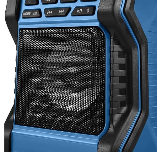 Hercules 20V / 120V Dual Power Bluetooth Speaker Radio grill