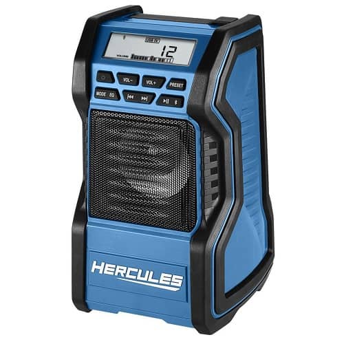 Hercules 20V / 120V Dual Power Bluetooth Speaker Radio