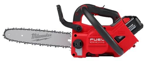 Milwaukee M18 Fuel Top Handle Chainsaw 12 inch left side