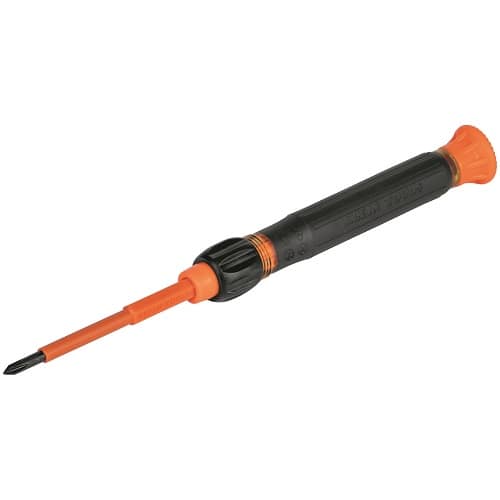 Klein Tools 2 In 1 Insulated Electronics Screwdriver 32581INS