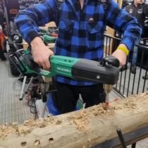 Hikoki Multivolt Right Angle Joist Drill spotted