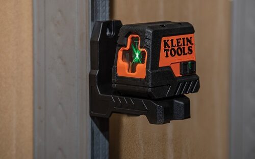 Klein mini cross line laser level green