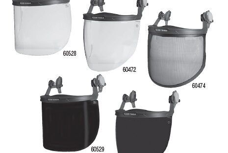 Klein Tools Face Shield Models for Hard Hats & Safety Helmets