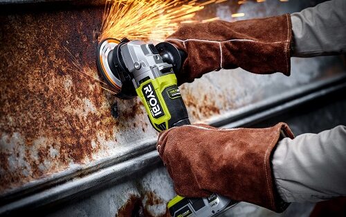 Ryobi GEN II 18V HP Brushless 4-1/2" Angle Grinder PBLAG02K1